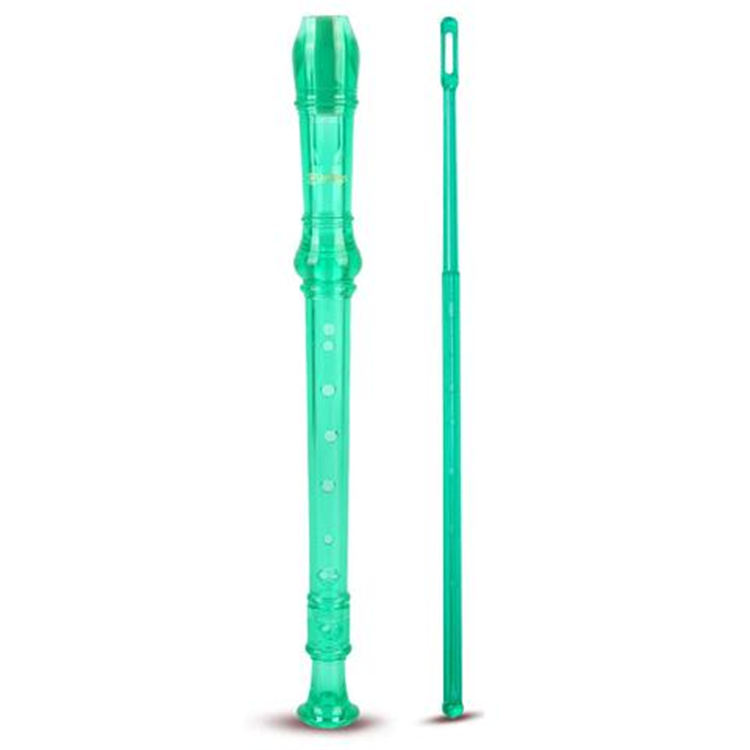 Soprano Descant Recorder 8 hullfløyte med / rengjøringsstangposeinstruksjon