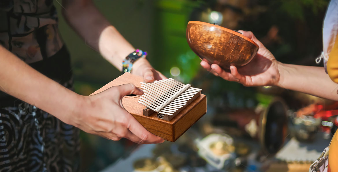 Kalimba til salgs